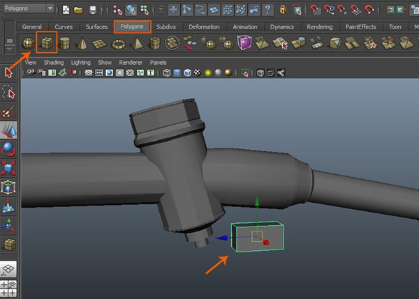 Создаем бензоколонку в Maya: часть 4 Создаем бензоколонку в Maya: часть 4