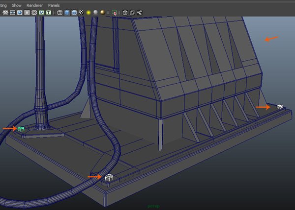 Создаем бензоколонку в Maya: часть 4 Создаем бензоколонку в Maya: часть 4