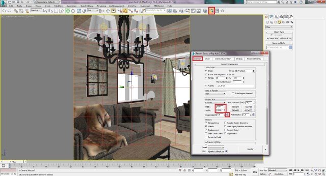Создание интерьера с нуля: Урок 13