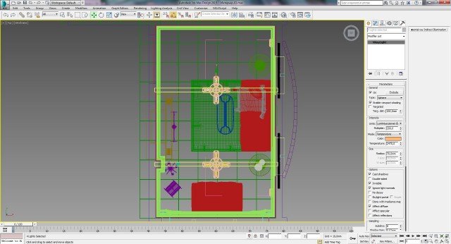 Создание интерьера с нуля: Урок 13