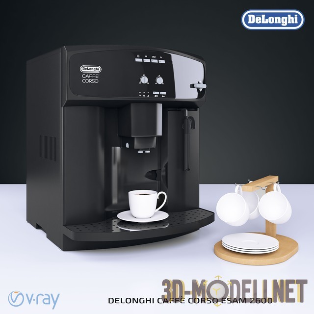 3D Delonghi CAFFE CORSO ESAM 2600