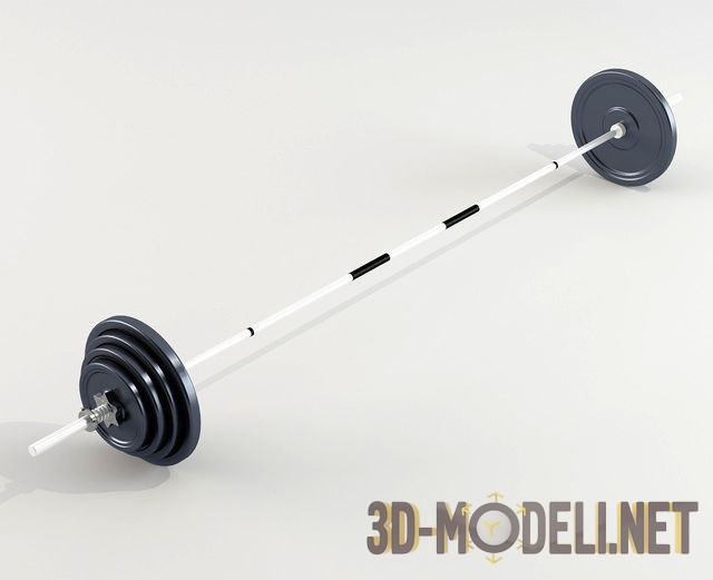 3D модель –  штанга