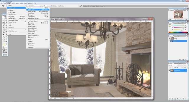 Создание интерьера с нуля: Урок 14 – Финал