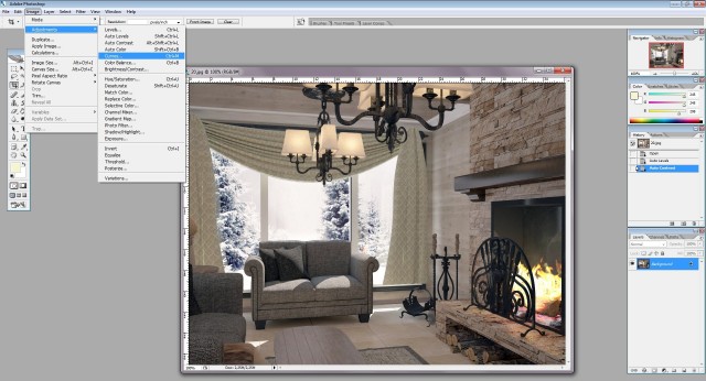 Создание интерьера с нуля: Урок 14 – Финал