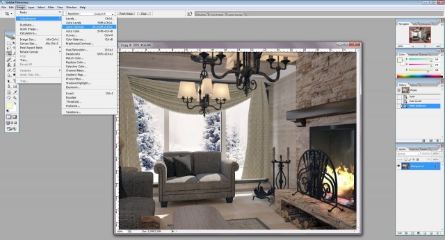 Создание интерьера с нуля: Урок 14 – Финал