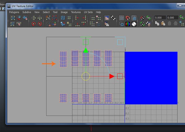 Создаем бензоколонку в Maya – часть 5 – UV развертка