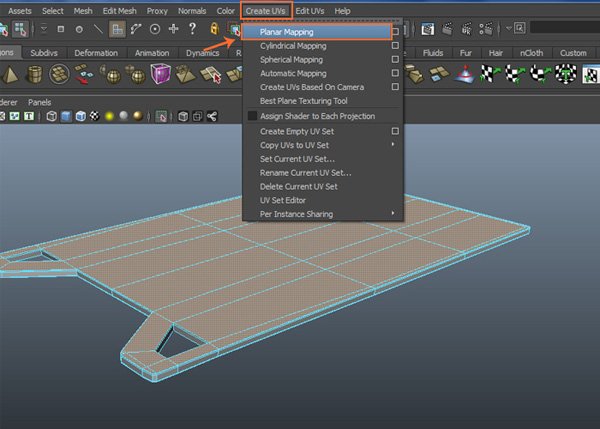Создаем бензоколонку в Maya – часть 5 – UV развертка