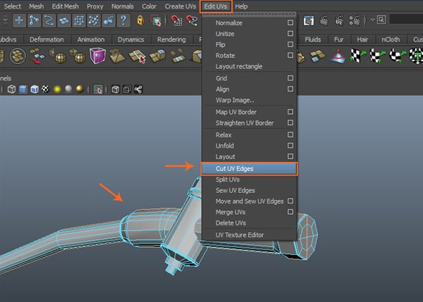 Создаем бензоколонку в Maya – часть 5 – UV развертка