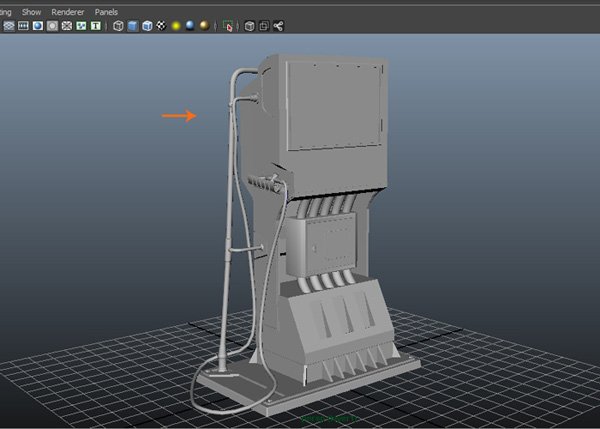 Создаем бензоколонку в Maya – часть 5 – UV развертка