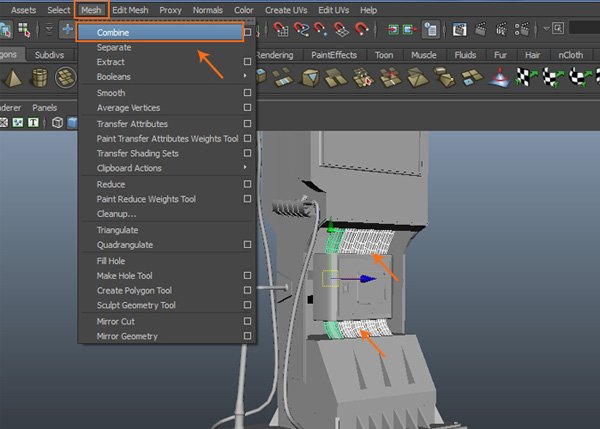 Создаем бензоколонку в Maya – часть 5 – UV развертка