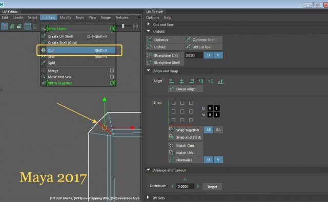 Создаем бензоколонку в Maya – часть 5 – UV развертка