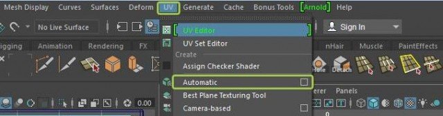 Создаем бензоколонку в Maya – часть 5 – UV развертка