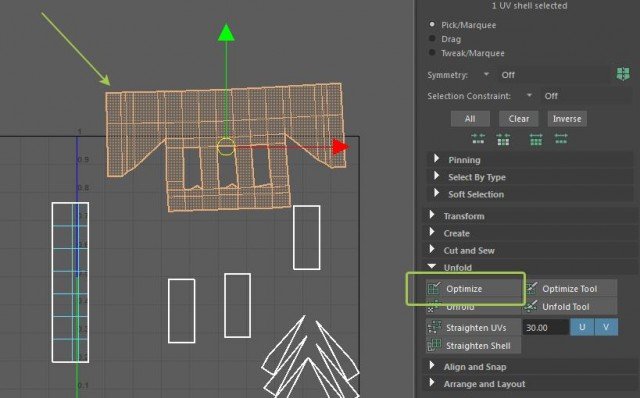Создаем бензоколонку в Maya – часть 5 – UV развертка