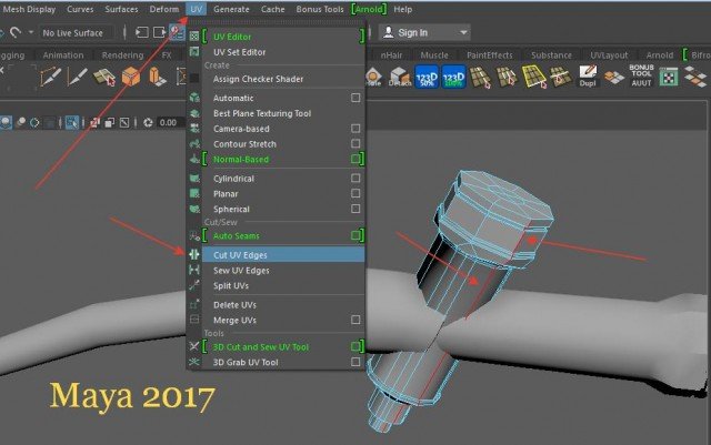 Создаем бензоколонку в Maya – часть 5 – UV развертка