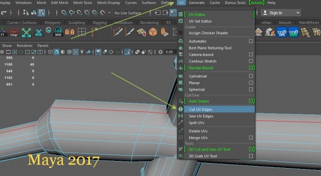Создаем бензоколонку в Maya – часть 5 – UV развертка