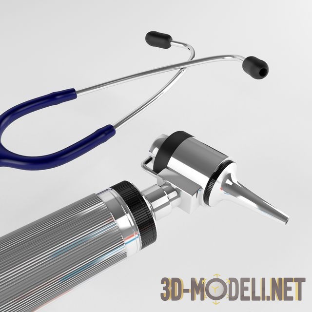 3D модель – Набор медицинских инструментов