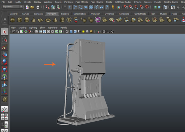 Создаем бензоколонку в Maya – Часть 6 Создаем бензоколонку в Maya – Часть 6