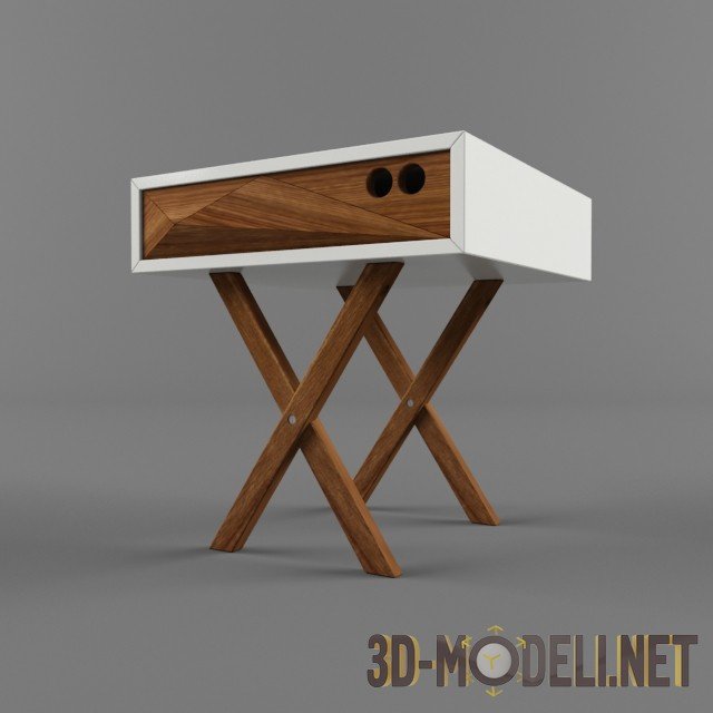 3D модель – Современная тумба Triangle