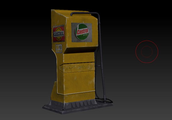 Создаем бензоколонку в Maya – Часть 7 Создаем бензоколонку в Maya – Часть 7