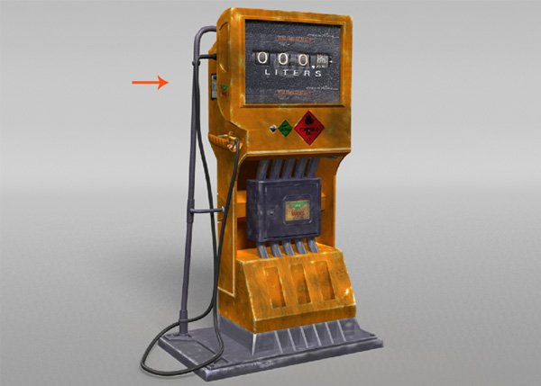 Создаем бензоколонку в Maya – Часть 7 Создаем бензоколонку в Maya – Часть 7