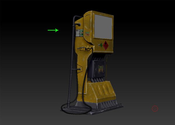 Создаем бензоколонку в Maya – Часть 7 Создаем бензоколонку в Maya – Часть 7