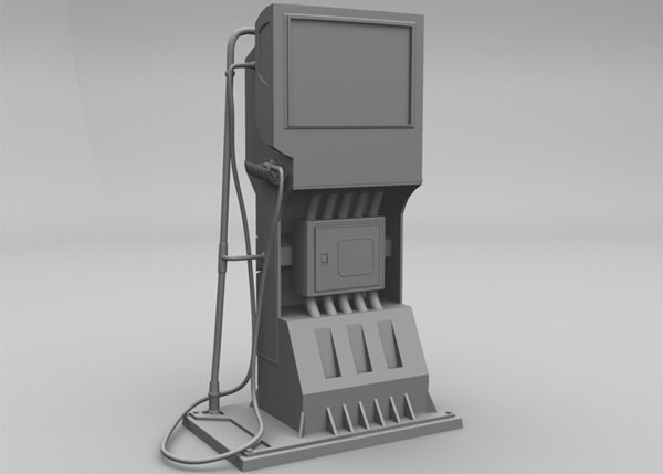 Создаем бензоколонку в Maya – Часть 7 Создаем бензоколонку в Maya – Часть 7