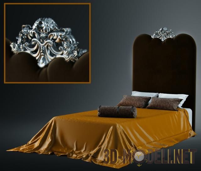 Роскошная кровать Samuele letto от Сreazioni