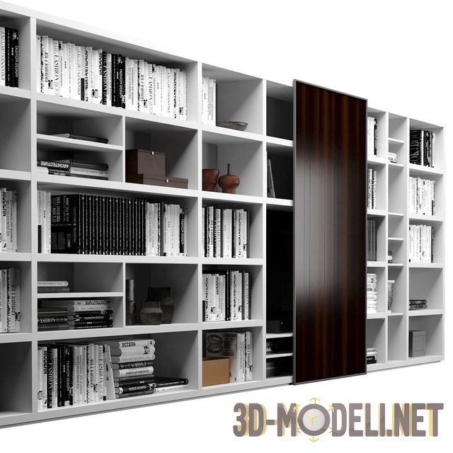 3D модель – Система полок Wall System 6 от Poliform