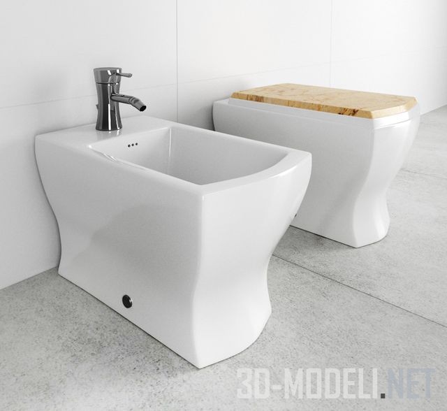 Унитаз и биде Modern от Giusti Portos