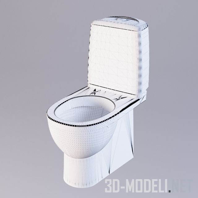 3D модель – Унитаз Best от Sanita lux