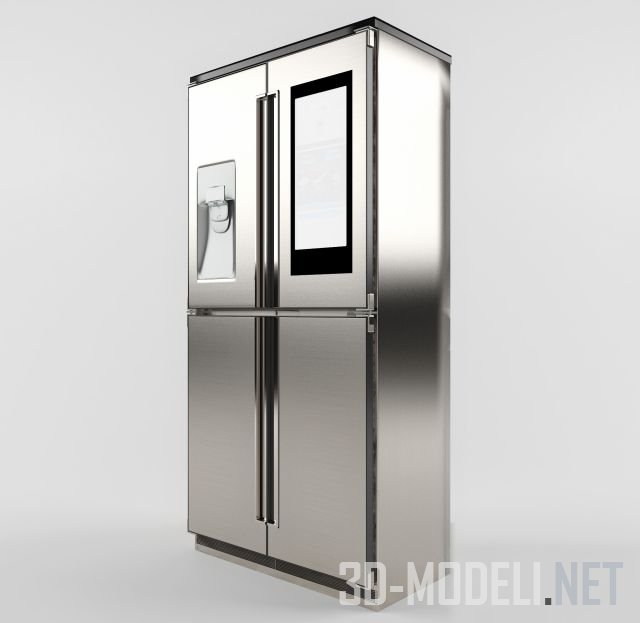 3D модель – Холодильник Samsung Smart