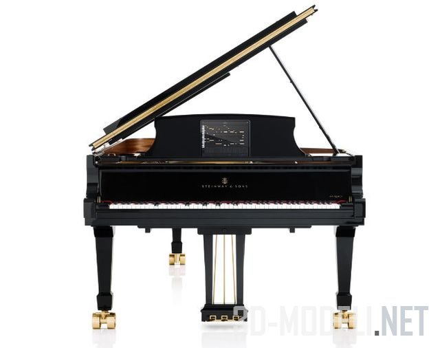 Пианино Steinway & Sons Spirio, способно записывать и воспроизводить исполнение