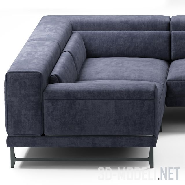 Диван natuzzi italo 2983 grey