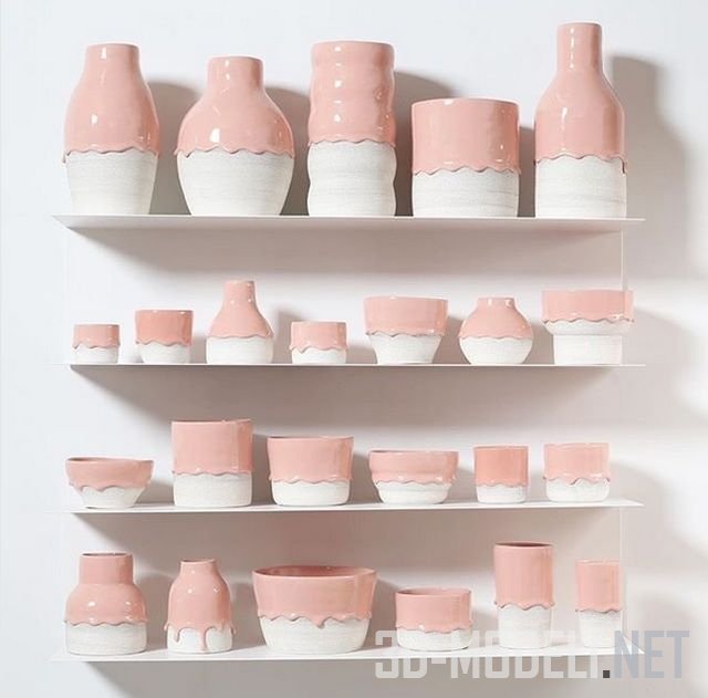 Коллекция керамики Peach Ceramics от Brian Giniewski – на аукционе eBay