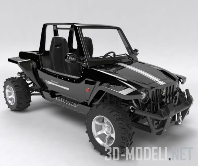 3 D Mini Jeep