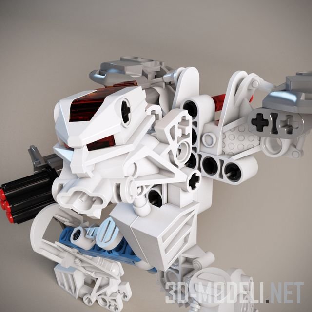 3D модель – Робот Toa Matoro Bionicle в двух позах