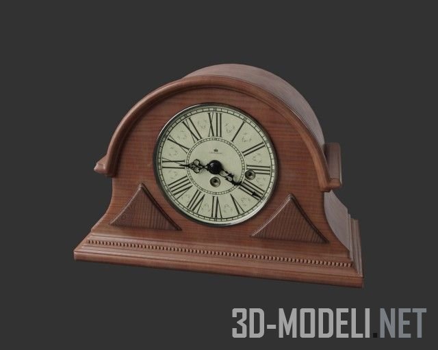 3d-модель Настольные часы классика