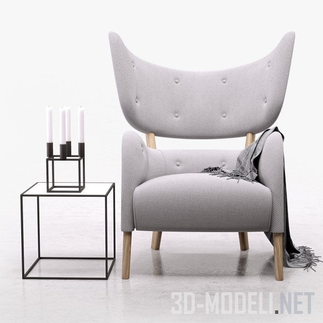 3D модель – Кресло My Own Chair by Lassen