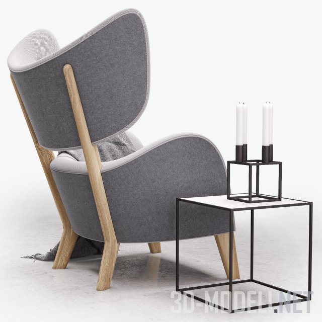 3D модель – Кресло My Own Chair by Lassen