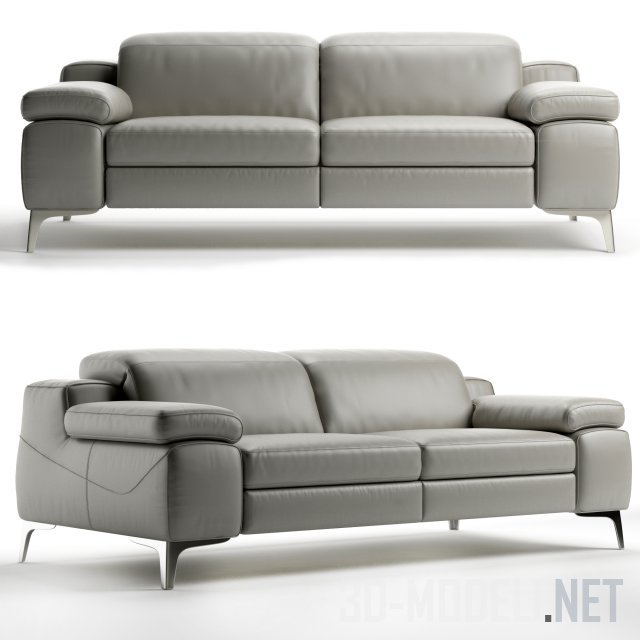 Диван natuzzi italo 2983 grey