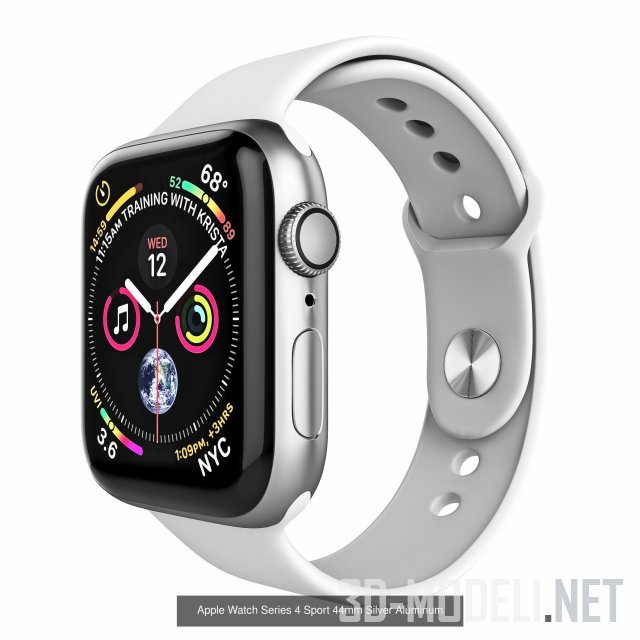 3D модель – Смарт-часы Apple Watch Series 4