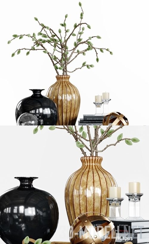 Декор с зеленым миндалем