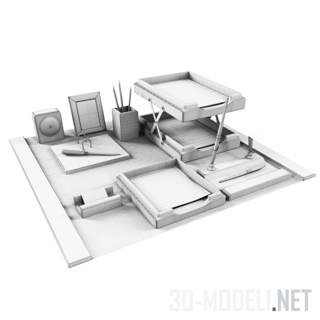 3d модель интерьер классика