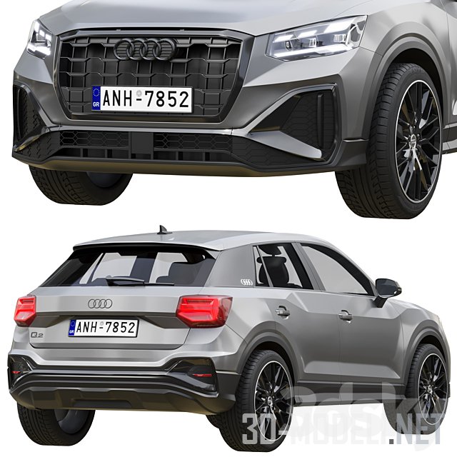 Компактный кроссовер Audi Q2 2021