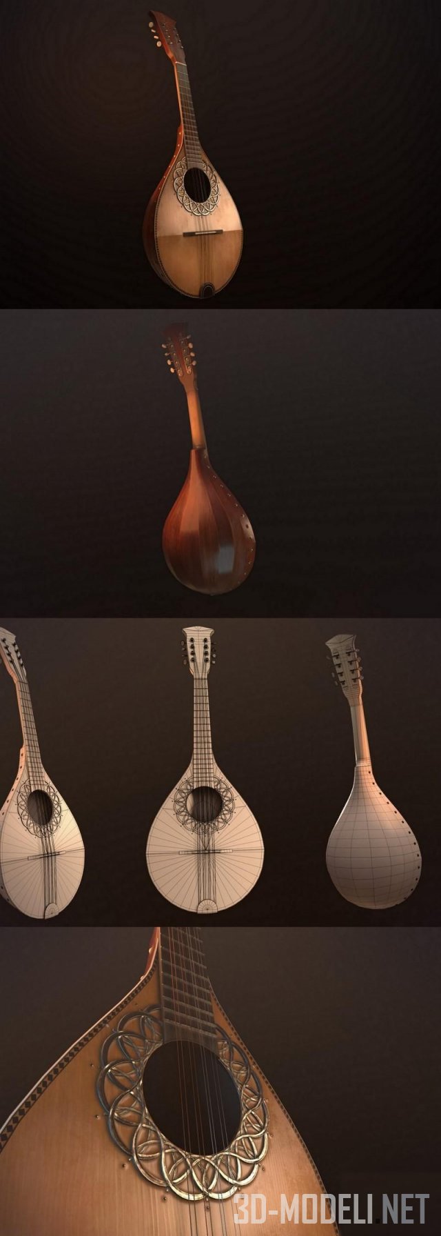 Мандолина Bowlback