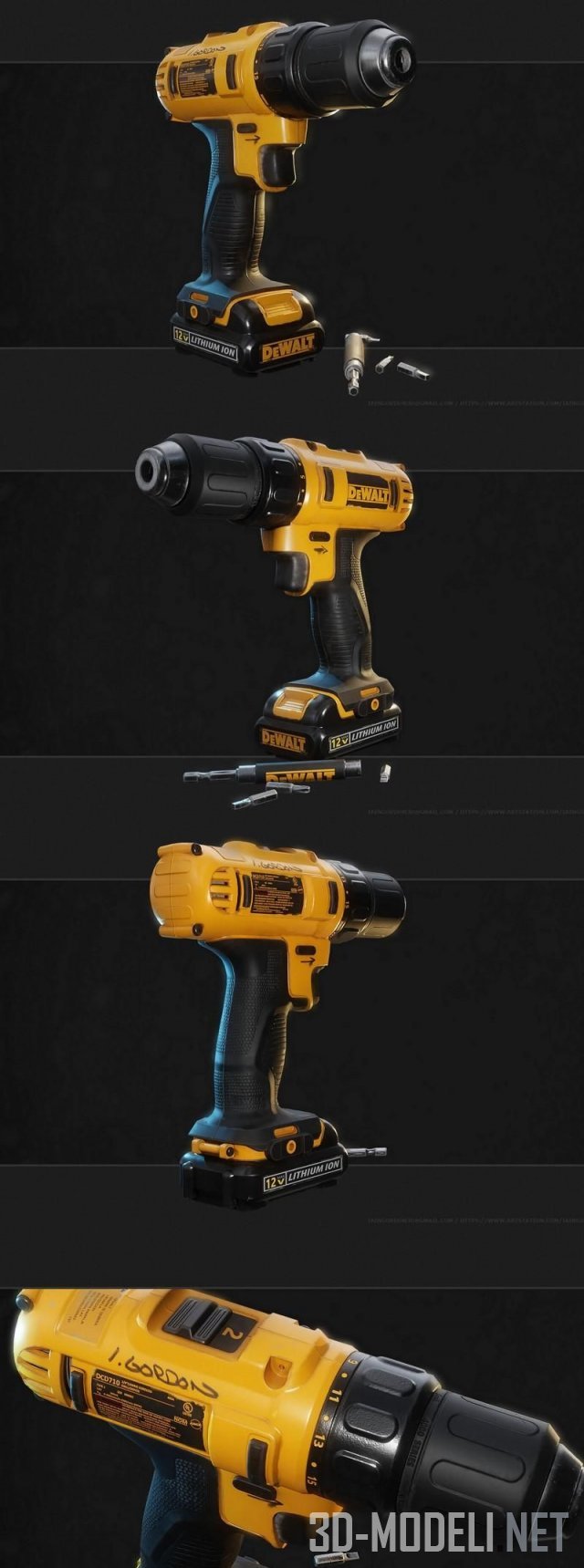 Аккумуляторный шуруповерт DeWALT