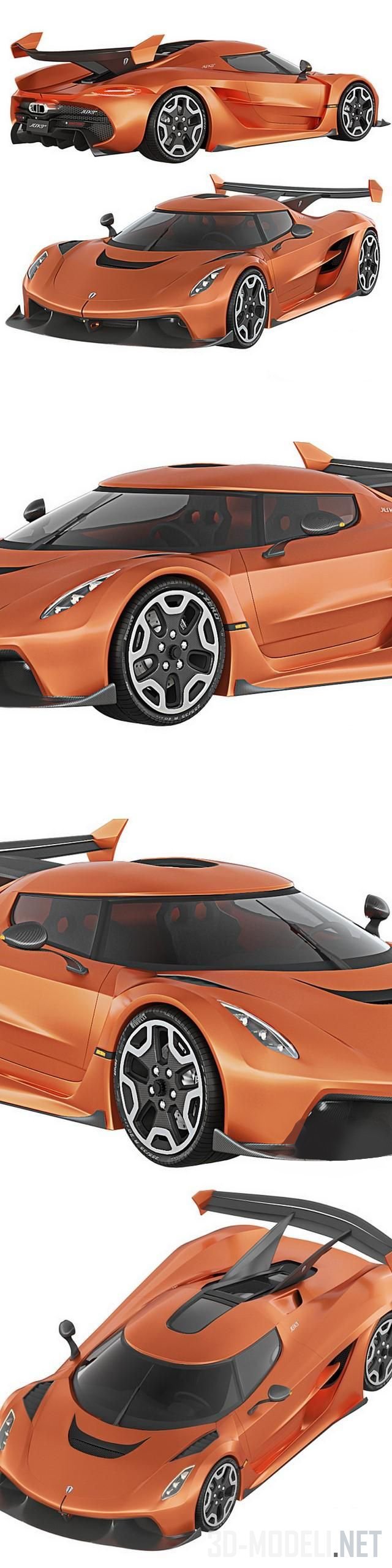 Мегакар Koenigsegg Jesko 2019