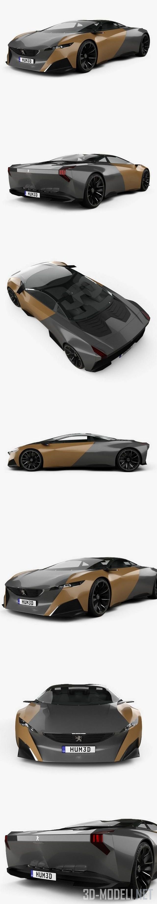 Peugeot Onyx 2012 спорткар