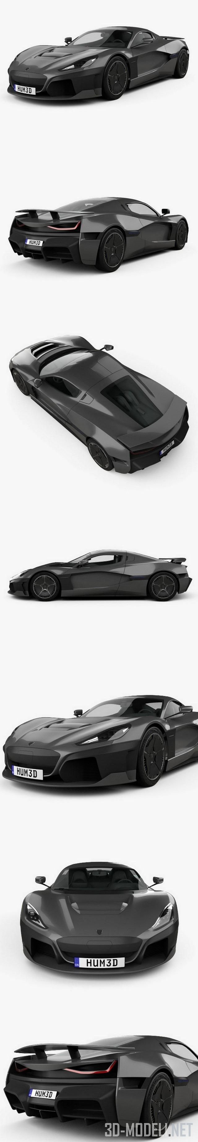 Электромобиль Rimac C Two 2020