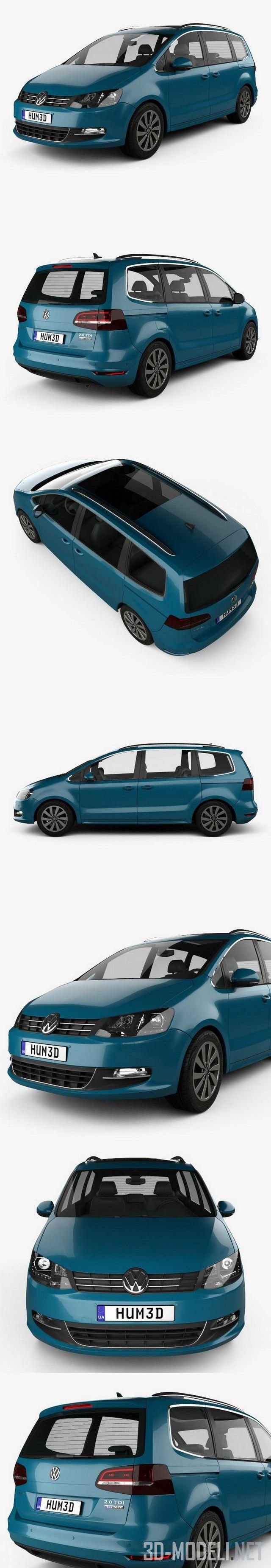Минивэн Volkswagen Sharan 2016